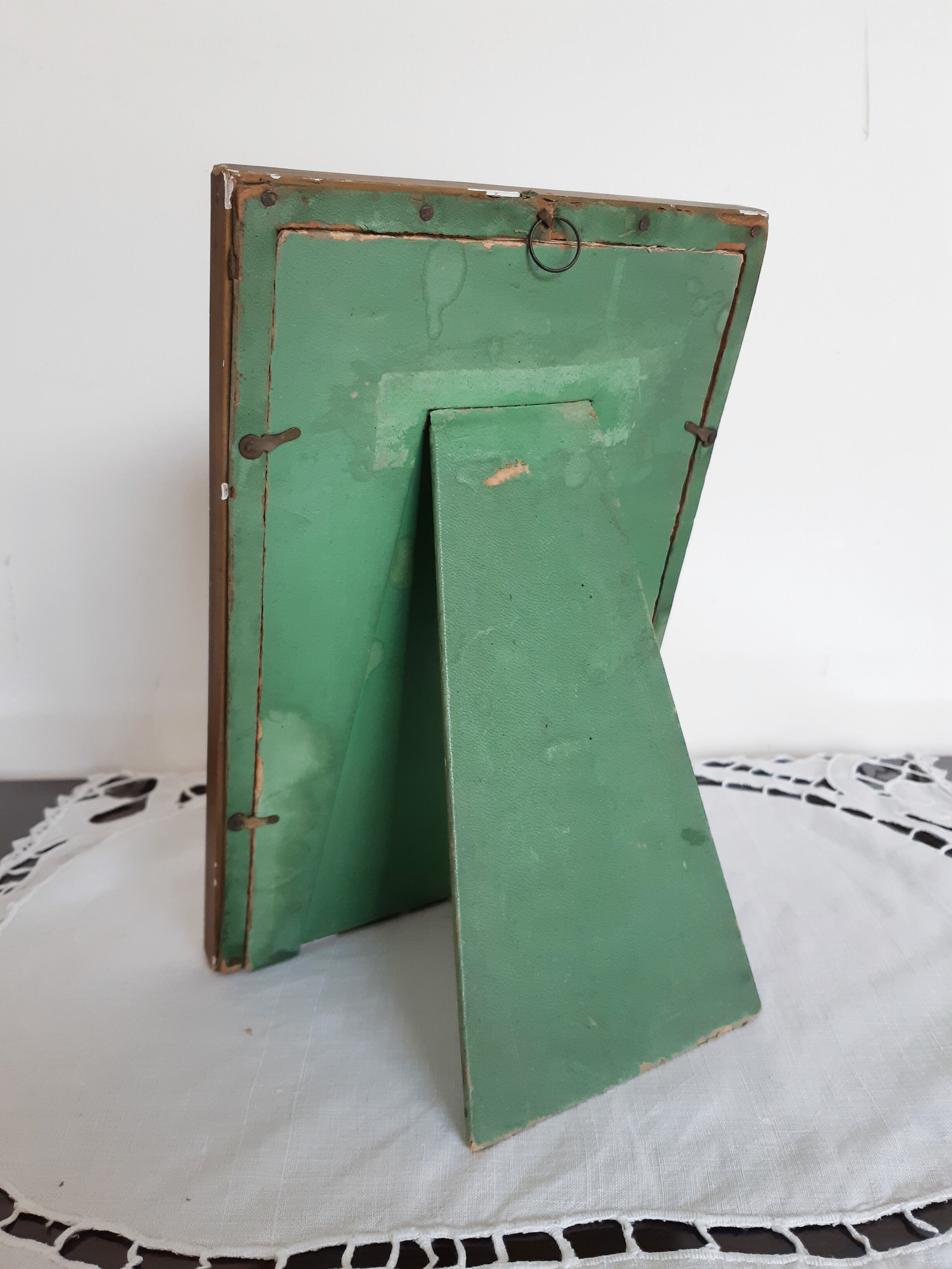 Gilded wooden photo frame