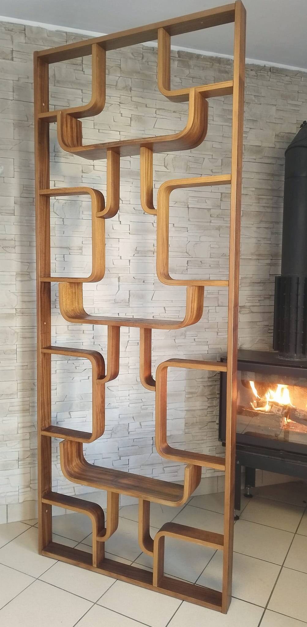 Wall Divider by Ludvik Volak from Drevopodnik Holesov