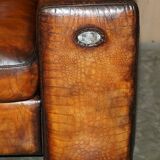 Fendi crocodile-embossed leather canapé, limited edition.