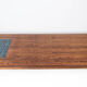 Coffee table in rosewood with blue tiles of Danish design from the 1960s
