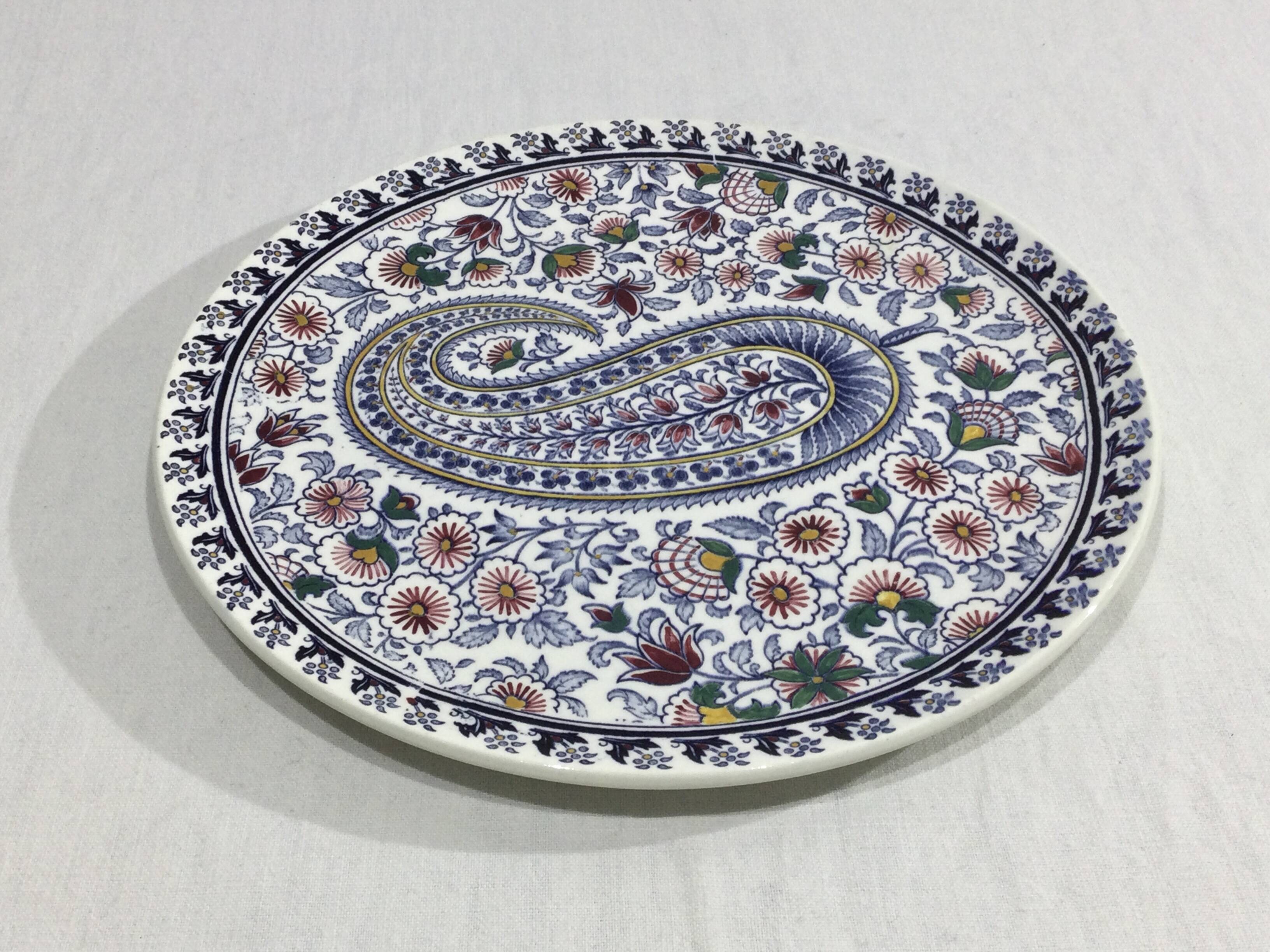 Gien – Round dish Cashmere model