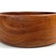 Mid Century Solid Teak Bowl, Danish Design, Vintage Fruit Bowl