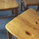 4 brutalist pine dining chairs attributed to rainer daumiller for hirtshals savvaerk