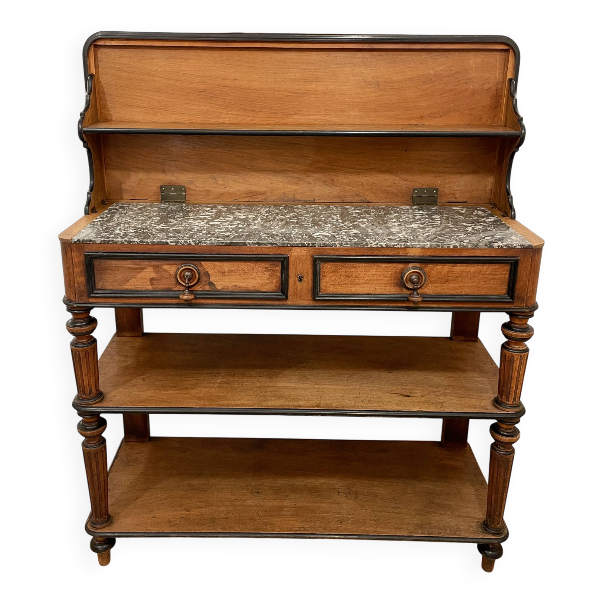 Buffet / Walnut dessert table - Early 20th century