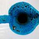 Large vintage fat lava ceramic vase H41cm
