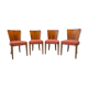 Art Deco Dining Chairs H-214 by Jindrich Halabala for ÚP Závody, 1950's