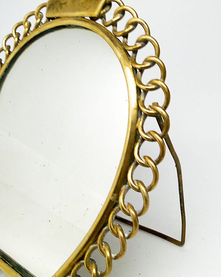 Miroir de maquillage, Belgique, années 1930