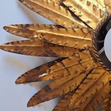 Wall lamp, metal sun ceiling light