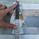 Octagonal porcelain soliflore "Lombardia Apricot" - Gallo Design