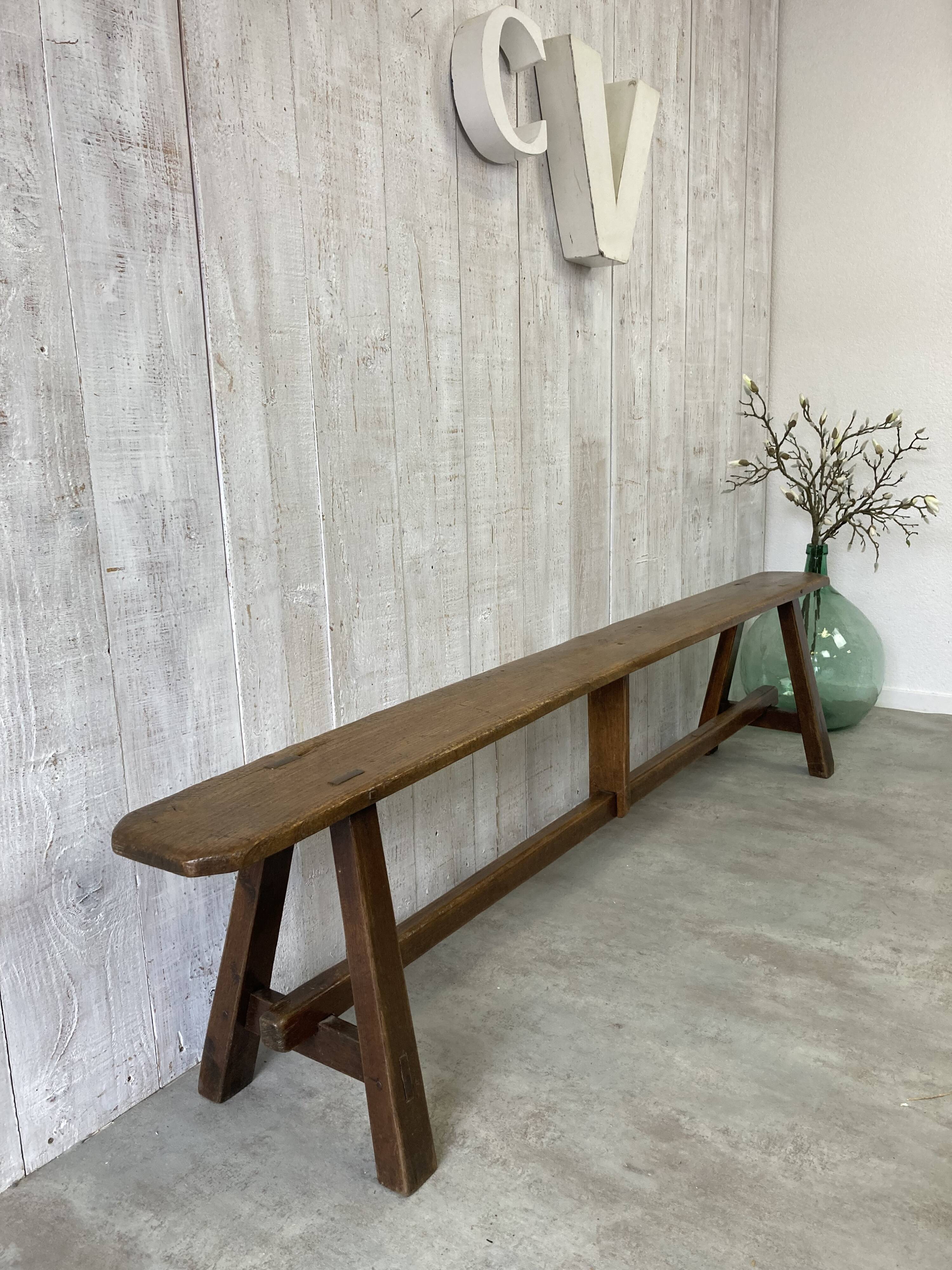 Banc de ferme 205cm