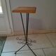 Vintage magazine holder pedestal