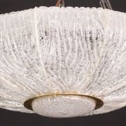 Luxurious Murano glass ceiling lamp model Royal by Barovier e Toso, 1970s