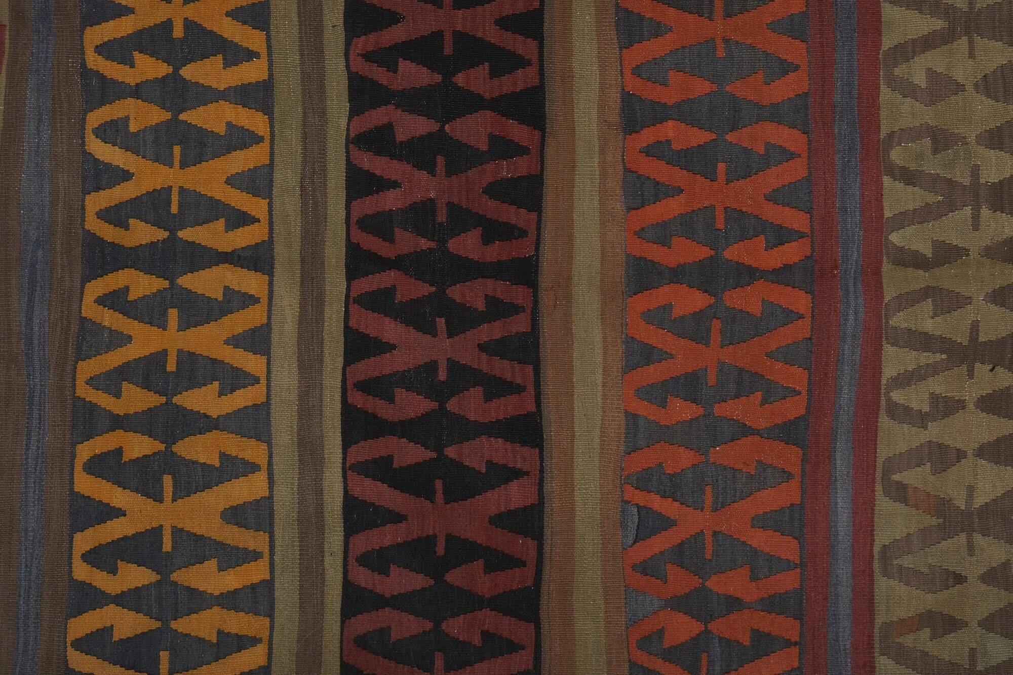 Vintage Turkish kilim handwoven 151x307 cm