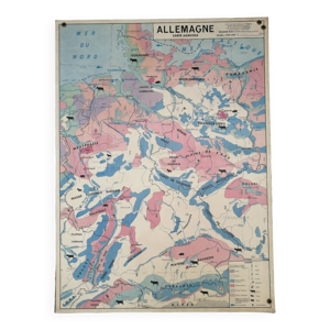 Ancienne carte vintage