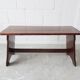 Banc rustique en bois massif