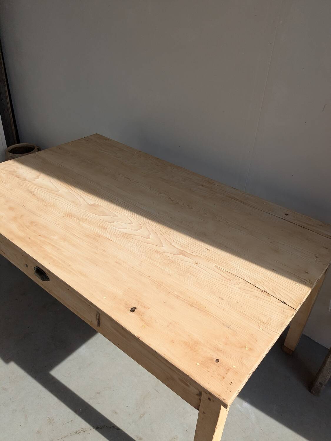 Restored farmhouse table