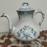 Ensemble cafetière et pot à lait St Amand et Hamage Nord modèle Régence
