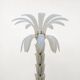 Pair of Iridescent Murano Glass Palm Tree Floor Lamps
