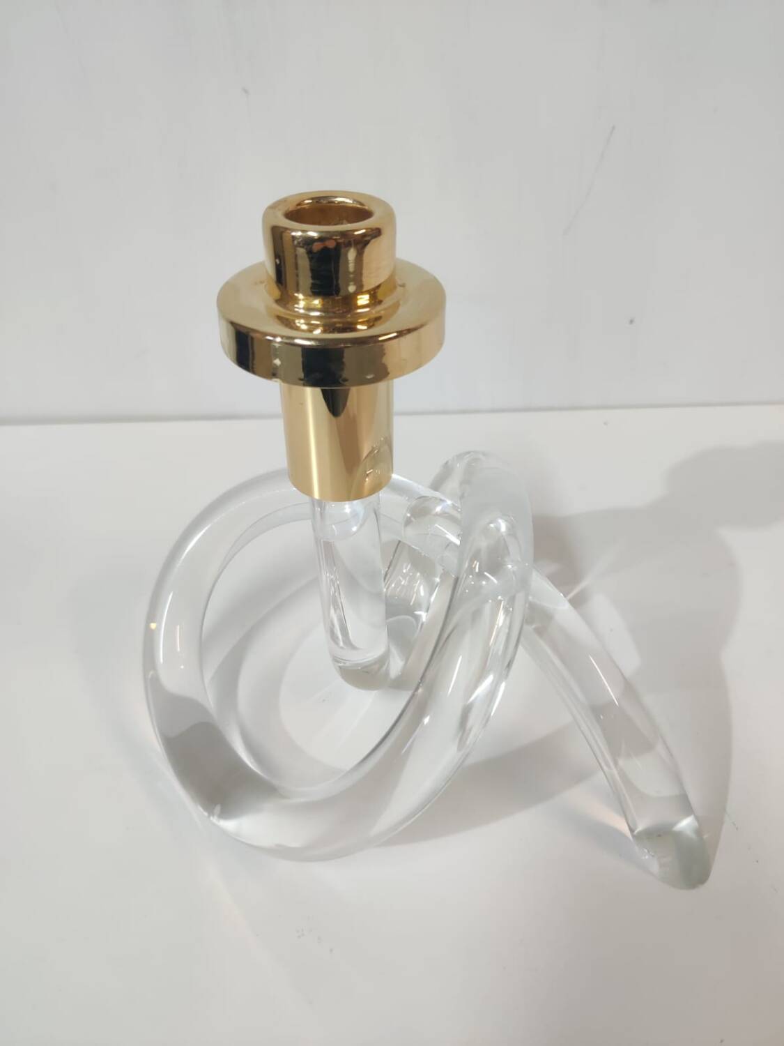 Bougeoir Bretzel vintage Dorothy Thorpe