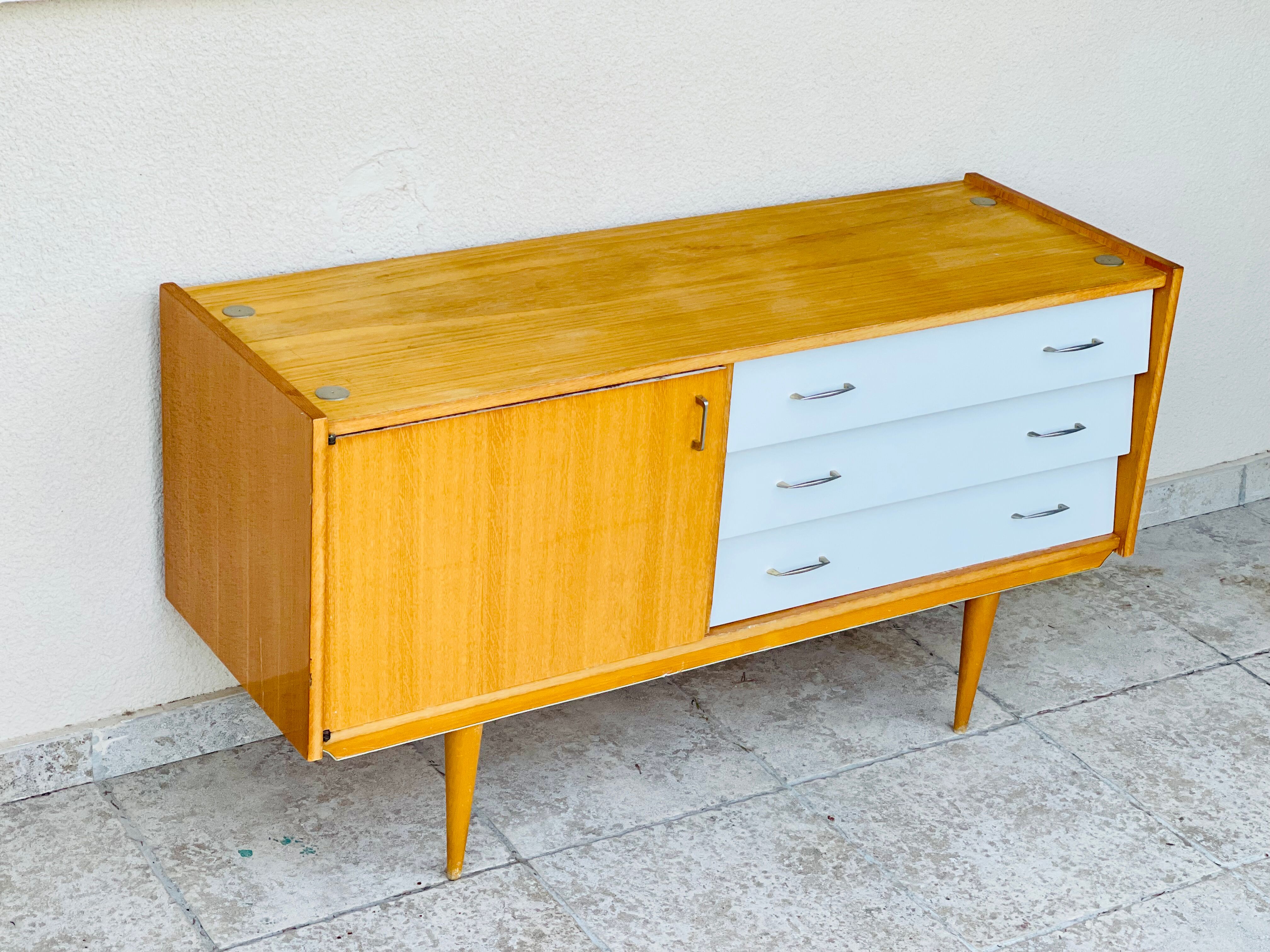 Vintage oak sideboard