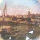 Crystal paperweight Saint-Malo vintage 1900