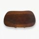 Grand senoufo stool — royal l26 in solid wood n1 - scu piece