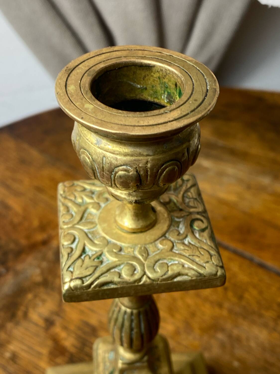 Bronze candlestick