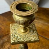 Bronze candlestick