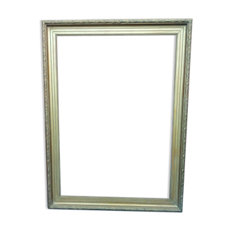 Wooden frame and gilded stucco louis XVI style - 20P format