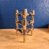 Fritz Nagel & Stoff vintage design 60's 70's chrome candle holders (3 pieces)