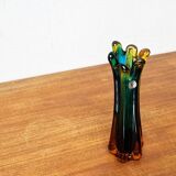 Italian Sommerso vase in Murano glass attributed to Flavio Poli for Seguso, 1970s.