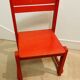 Wooden children's chair