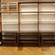 Bibliothèque scandinave "triple" en palissandre, Suède, 1960