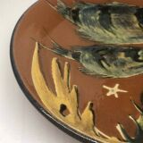 Lluis Puigdemont dish with fish decoration