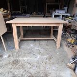 Farmhouse table with extension