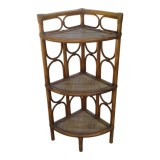 Rattan shelf