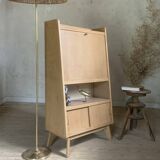 Vintage pyramidal bookcase secretary desk