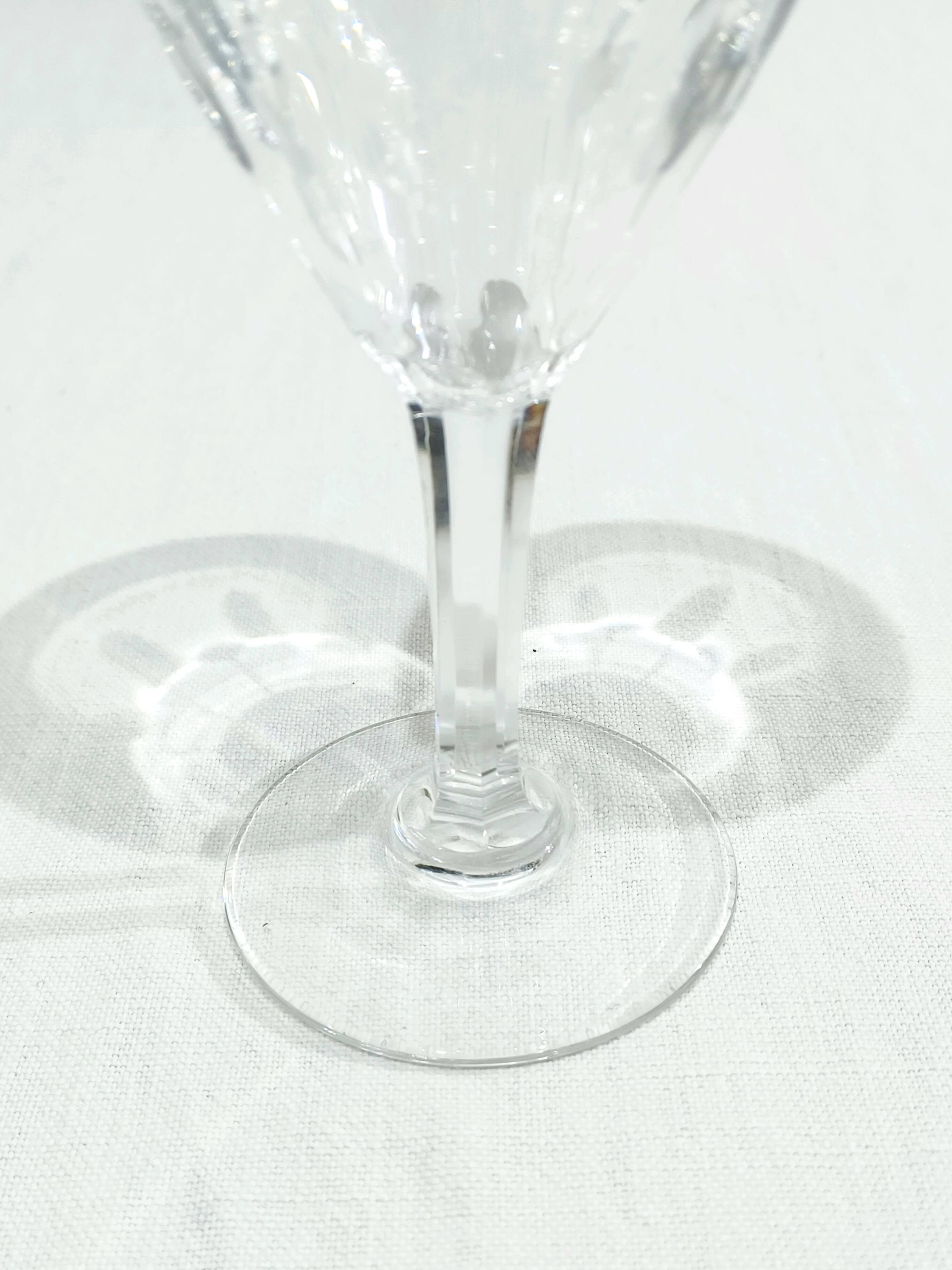 Val Saint Lambert - 12 Nestor Hamlet Liqueur Glasses