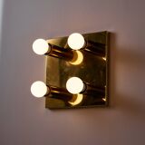 Brass wall lamp