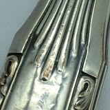 Box of filled silver salad cutlery