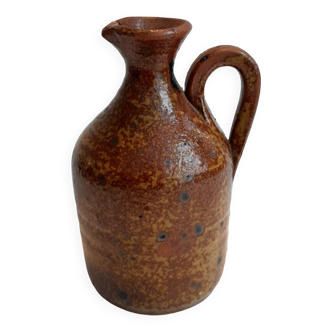 Small pyrite stoneware pitcher