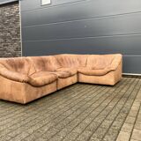 De Sede Ds46 Modulair 5mm Buffel leather NECK Cognac Bruin