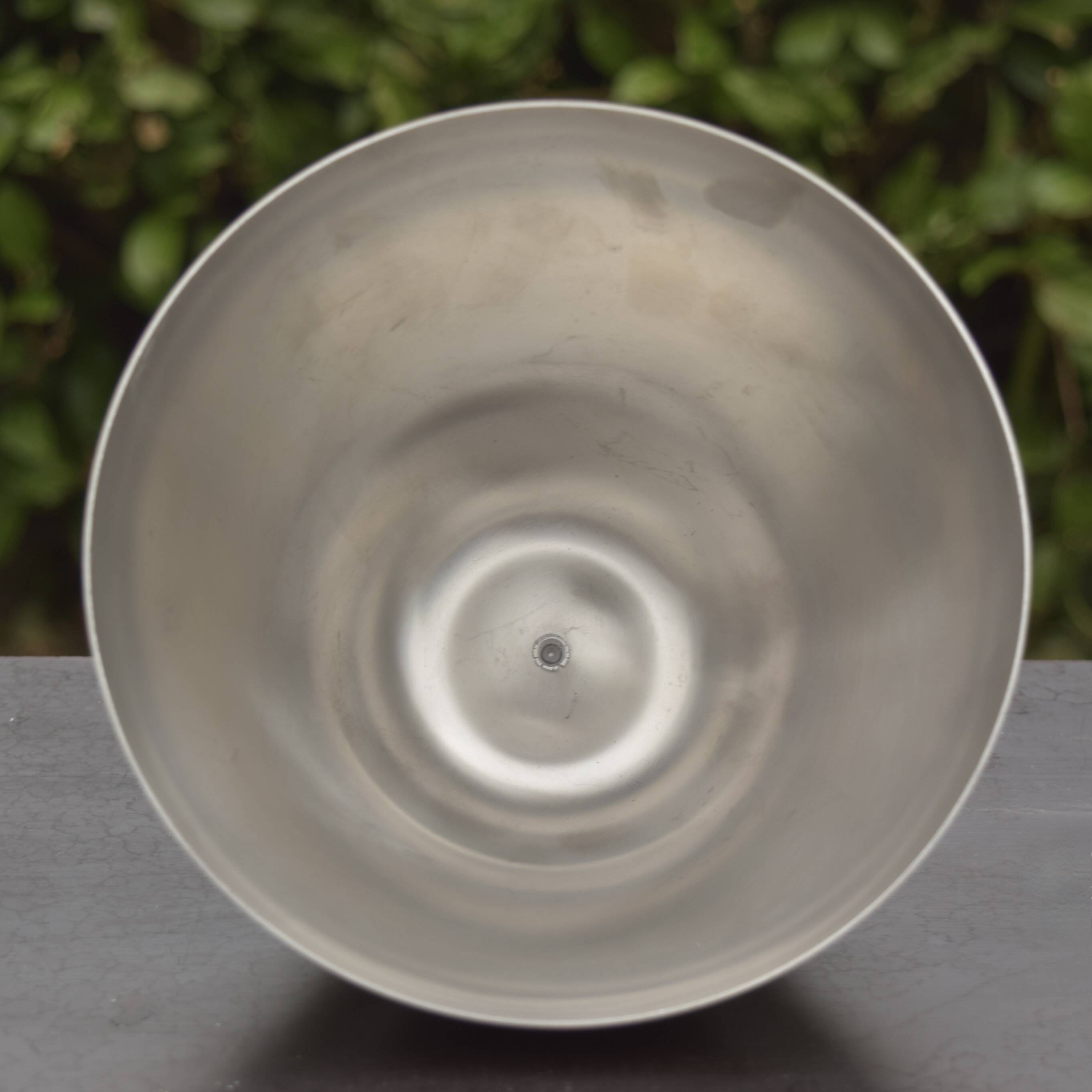 Pear ice bucket in chrome metal 1970