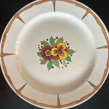 Set of art deco dishes boch fréres la louviére