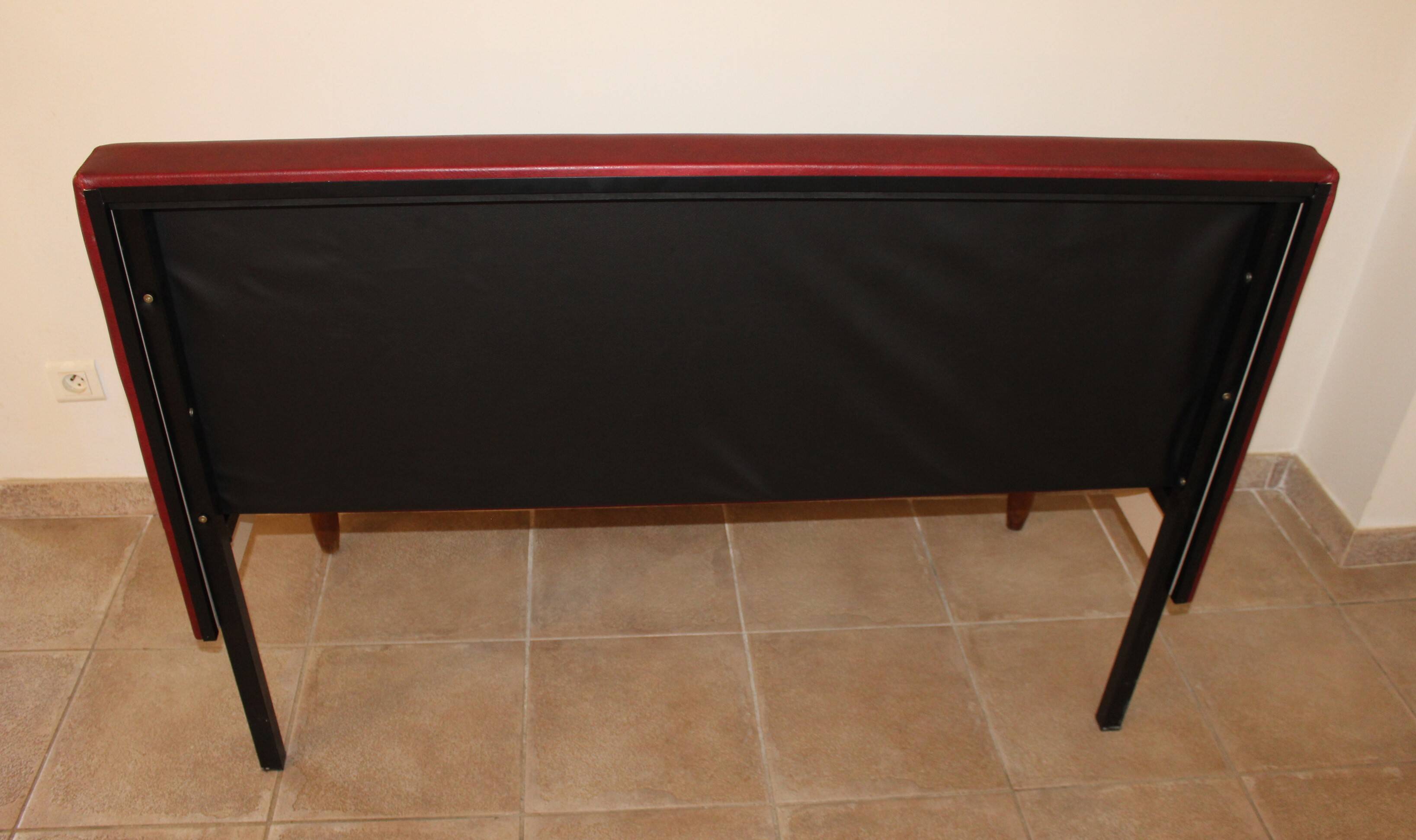 Authentic vintage bistro bench n°2