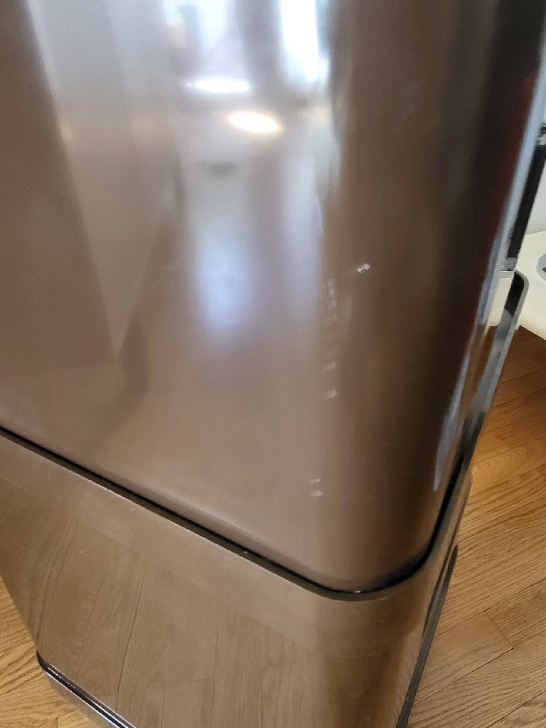 Marc Held trolley on wheels for Prisunic in brown plastic 1970 Space Age Vintage