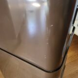 Marc Held trolley on wheels for Prisunic in brown plastic 1970 Space Age Vintage