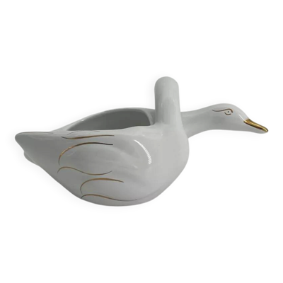 Cache pot vintage en porcelaine