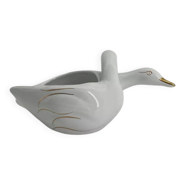 Cache pot vintage en porcelaine