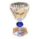 Baccarat Harcourt Blue Button Wine Glass